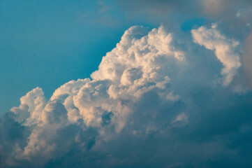 Summer Cumulus clouds