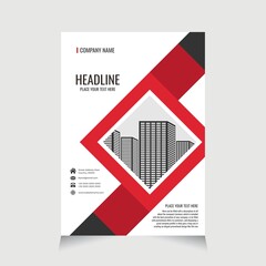 Design flyer template elegant for promotion brochure, flyer promotion
