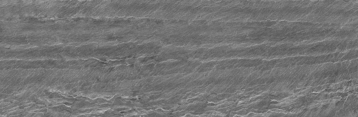 Panorama black wall slate texture rough background, dark concrete floor or old grunge background