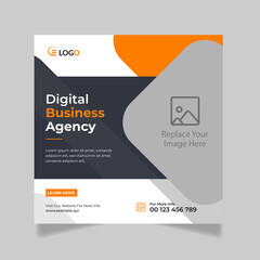 Digital Marketing Social Media Post Template