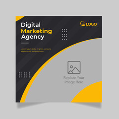 Digital Marketing Social Media Post Template