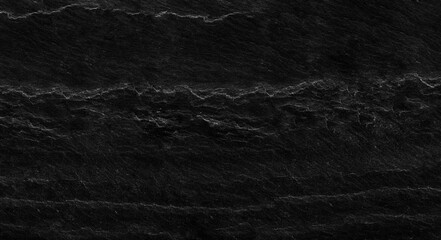 Black lined marble stone texture background, Mountain close-up. Distressed backdrop.