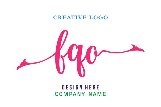 FQO lettering logo is simple, easy to understand and authoritative