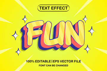 fun 3d editable text effect