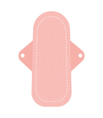 pink menstruation pad