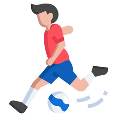 KICK flat icon,linear,outline,graphic,illustration