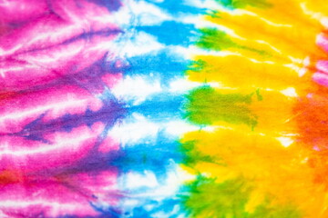 abstract rainbow tye dye background.