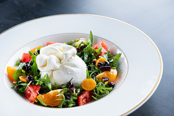 Traditional italian breakfast or lunch dish.