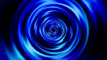 Abstract Blue Swirl Background