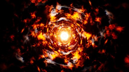 Obraz premium Abstract Fire And Smoke Energy Background