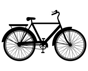 bike silhouette illustration