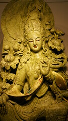 The old stone sculptures located in the Nanjing city of the China