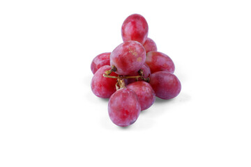 Grapes isolated on a white background