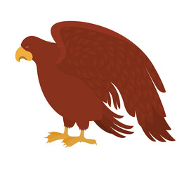 brown eagle design