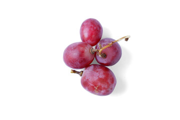 Grapes isolated on a white background