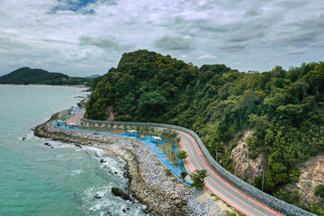 Obraz premium Noen Nangphaya Viewpoint in Rayong, Thailand