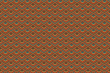 Seamless African Style Fabric Pattern