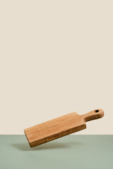 Balancing wooden cutting board
