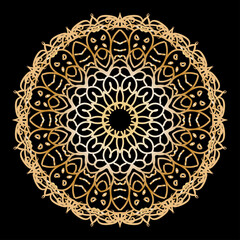 ornamental round lace ornament