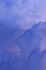 Fototapeta premium Abstract Storm Clouds Summer Background