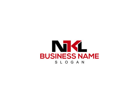 Letter NKL Logo Icon Vector Image Design For Company or Business
