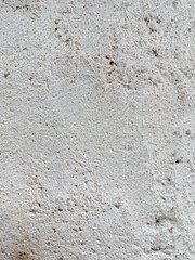 Gray concrete with plaster light painted wall monochrome background. Black and white stone house limestone fence texture. Copy space for text sign design. Architecture detail grunge textured backdrop