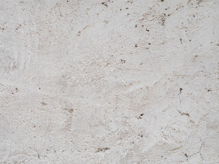 Obraz premium Gray concrete with plaster light painted wall monochrome background. Black and white stone house limestone fence texture. Copy space for text sign design. Architecture detail grunge textured backdrop