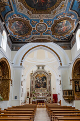 Fototapeta premium Altamura in the summer sun. Warm Puglia.