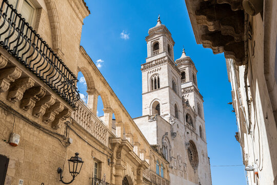Altamura in the summer sun. Warm Puglia.