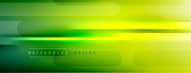 Abstract background - lines composition created with lights and shadows. Technology or business digital template. Trendy simple fluid color gradient abstract background with dynamic