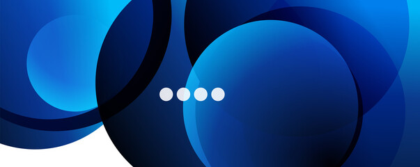 Fluid gradients, swirls and circles. Bright color lines. Vector Illustration For Wallpaper, Banner, Background, Landing Page