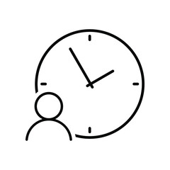 Head hunting icon vector set. HR illustration sign collection. job search symbol or logo.