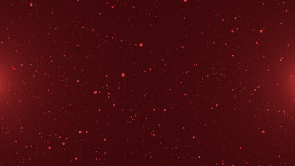 Red particle flare background for background concept