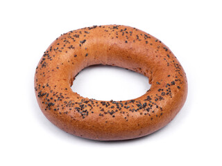 Bagel with poppy seeds