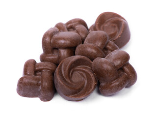 Group of chocolate candies