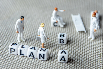 multiple varinats of plan while epidemic situation