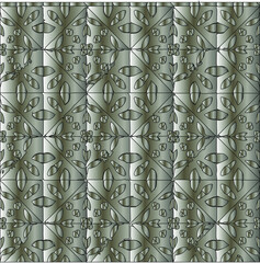 Silver metallic gradient with repeat Pattern . Abstract metallic background.