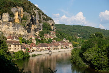 Fototapeta na wymiar La Roque Gageac Dordogne