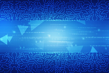 Binary Code Background, Digital Abstract technology background, Big data digital binary code, Internet Data Communication and Transfer background, Futuristic information technology concept