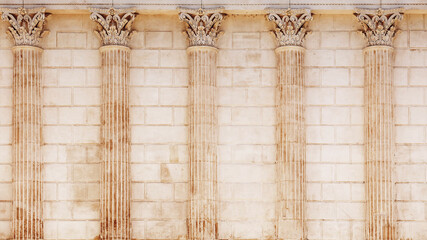 greek columns