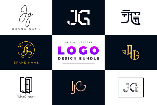 736 Best Jg Logo Images Stock Photos Vectors Adobe Stock