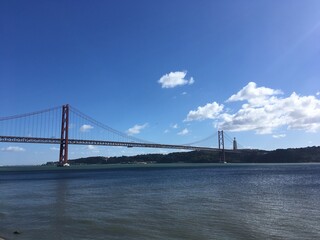 landscape - bridge - blue sky
