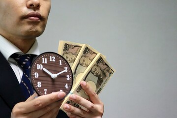 時は金なりをイメージ