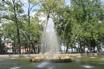 fountain in the park