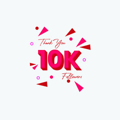 10k social followers and subscribers template