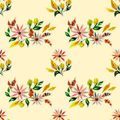 Obraz premium autumn leaves background