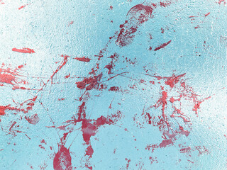 
Grunge texture of a concrete wall with drops and splashes of smudged paint. Background for fashion covers and posters