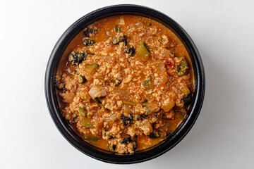 Soybean Paste Sauce on a white background