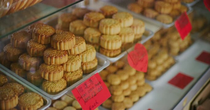 Products for Sale at A Famous Cookie and Biscuit Factory in Miri, East Malaysia