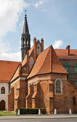 Fototapeta na wymiar Church of Saint Vitalis in Wloclawek. Poland